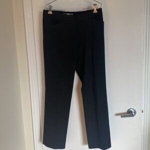 TRISTAN Classic black pant Size 6 Made in Canada Polyester blend